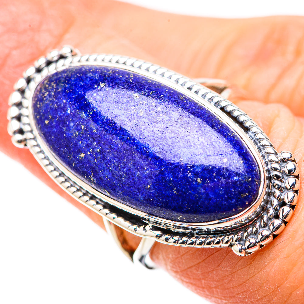 Lapis Lazuli Rings handcrafted by Ana Silver Co - RING131229