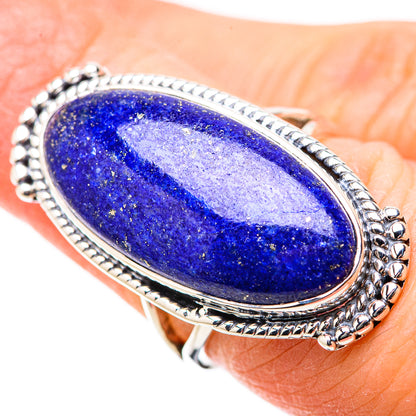 Lapis Lazuli Rings handcrafted by Ana Silver Co - RING131229