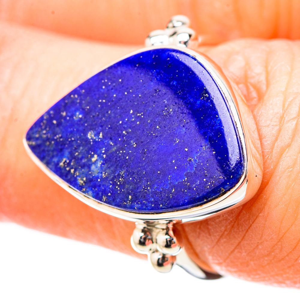 Lapis Lazuli Rings handcrafted by Ana Silver Co - RING131239