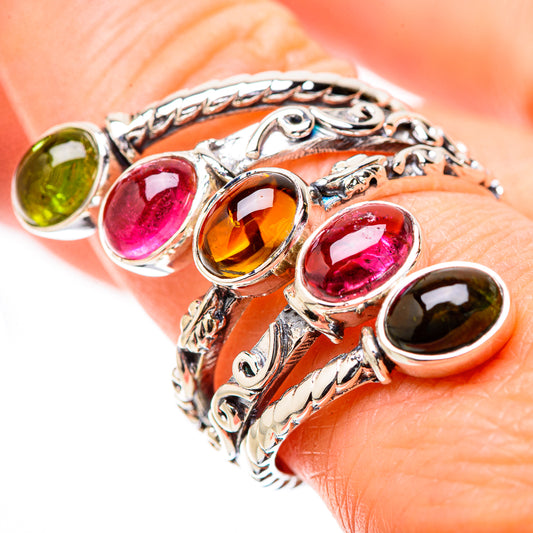 Tourmaline Rings handcrafted by Ana Silver Co - RING131250