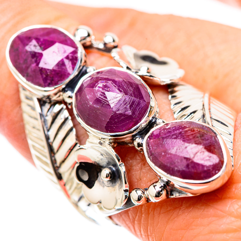 Ruby Rings handcrafted by Ana Silver Co - RING131261