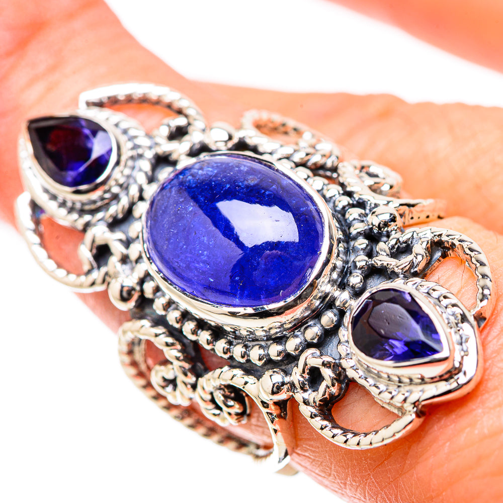 Tanzanite Rings handcrafted by Ana Silver Co - RING131282