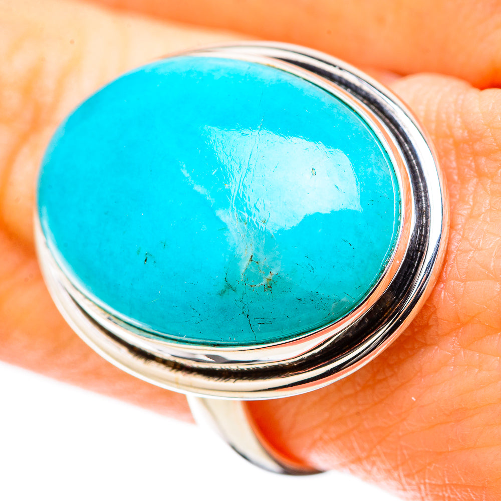 Chrysocolla Rings handcrafted by Ana Silver Co - RING131332
