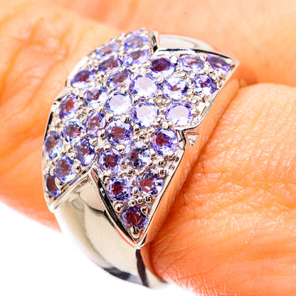 Tanzanite Rings handcrafted by Ana Silver Co - RING131335