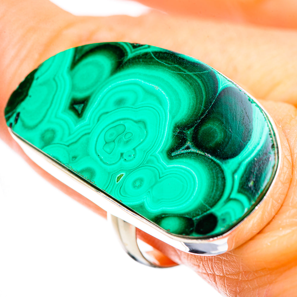 Malcahite Rings handcrafted by Ana Silver Co - RING131399