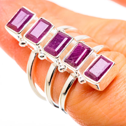 Ruby Rings handcrafted by Ana Silver Co - RING131400