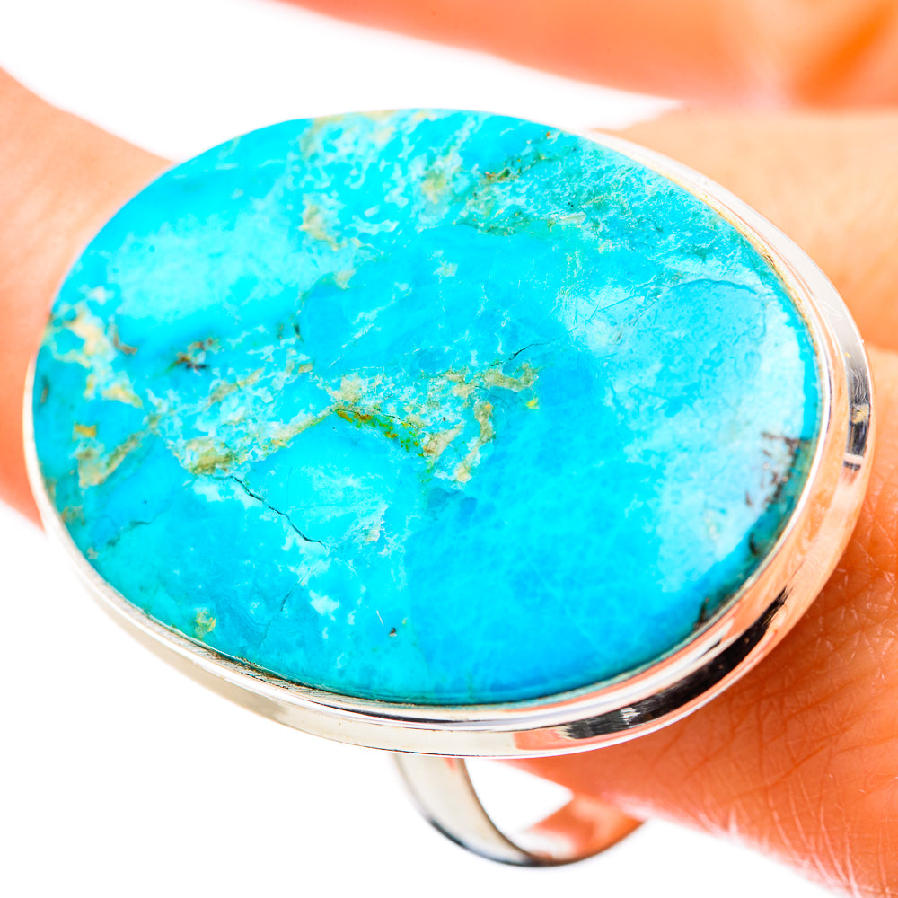 Chrysocolla Rings handcrafted by Ana Silver Co - RING131411