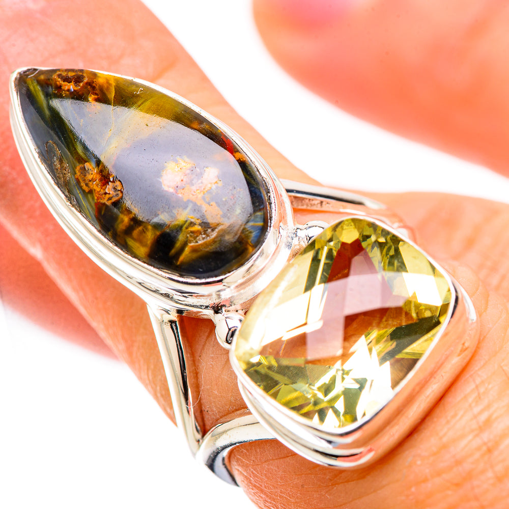 Pietersite Rings handcrafted by Ana Silver Co - RING131421