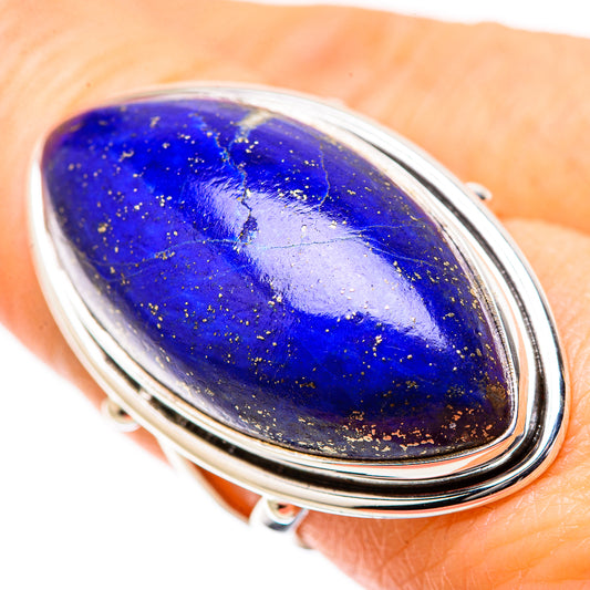 Lapis Lazuli Rings handcrafted by Ana Silver Co - RING131427