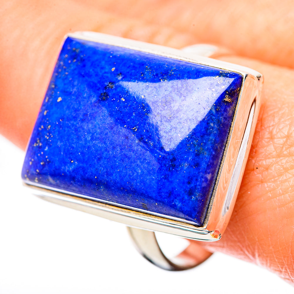 Lapis Lazuli Rings handcrafted by Ana Silver Co - RING131429