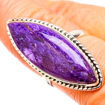 Charoite Rings handcrafted by Ana Silver Co - RING131450