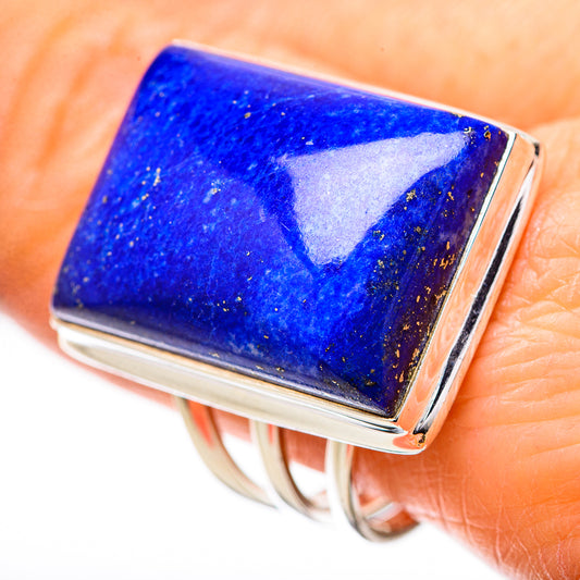 Lapis Lazuli Rings handcrafted by Ana Silver Co - RING131453