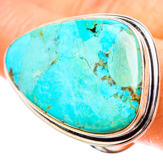 Chrysocolla Rings handcrafted by Ana Silver Co - RING131456