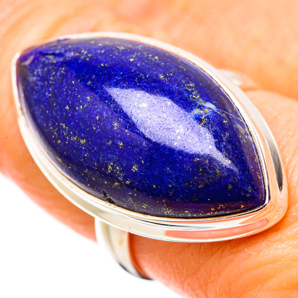 Lapis Lazuli Rings handcrafted by Ana Silver Co - RING131463