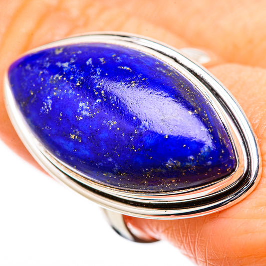 Lapis Lazuli Rings handcrafted by Ana Silver Co - RING131464