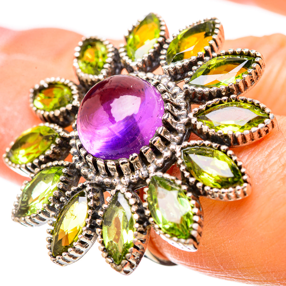 Amethyst Rings handcrafted by Ana Silver Co - RING131524
