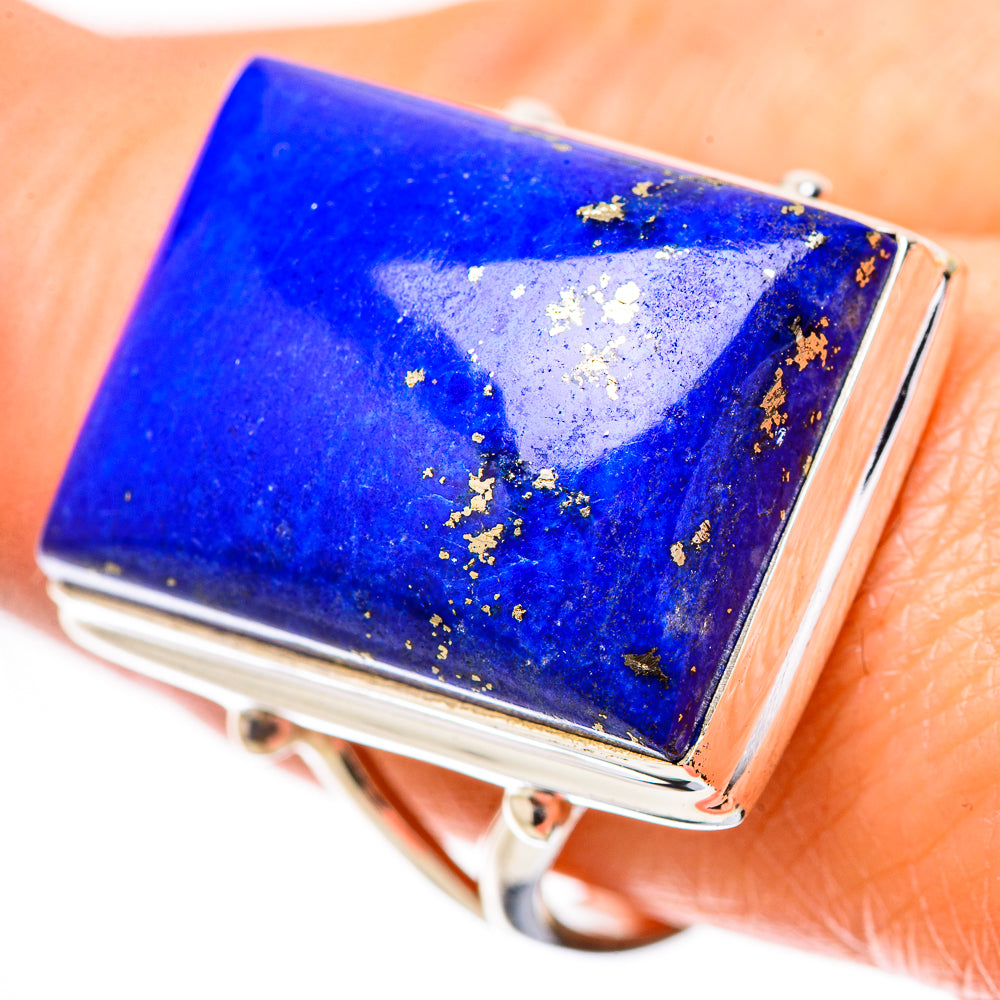 Lapis Lazuli Rings handcrafted by Ana Silver Co - RING131531