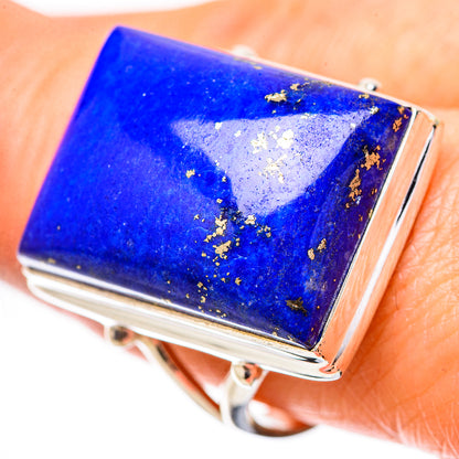 Lapis Lazuli Rings handcrafted by Ana Silver Co - RING131531