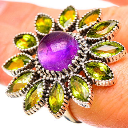 Amethyst Rings handcrafted by Ana Silver Co - RING131541