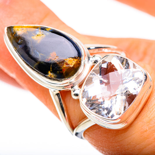 Pietersite Rings handcrafted by Ana Silver Co - RING131554