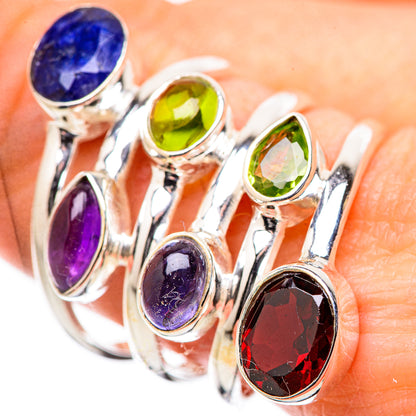 Garnet Rings handcrafted by Ana Silver Co - RING131638