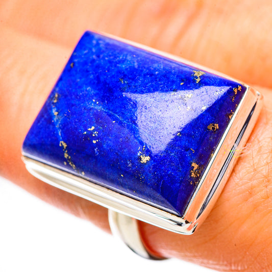 Lapis Lazuli Rings handcrafted by Ana Silver Co - RING131647