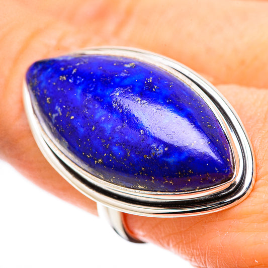 Lapis Lazuli Rings handcrafted by Ana Silver Co - RING131648