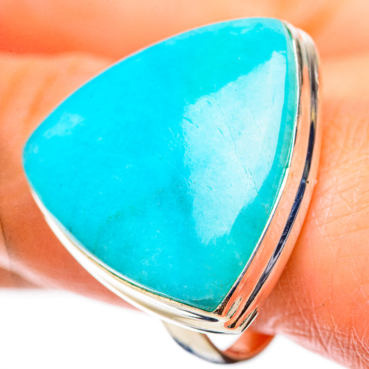 Chrysocolla Rings handcrafted by Ana Silver Co - RING131665