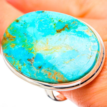 Chrysocolla Rings handcrafted by Ana Silver Co - RING131666