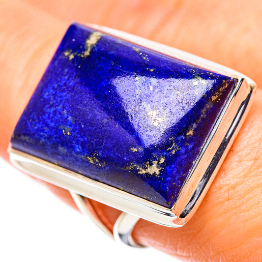 Lapis Lazuli Rings handcrafted by Ana Silver Co - RING131669