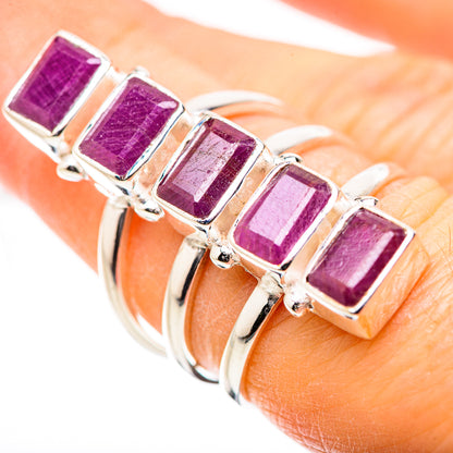 Ruby Rings handcrafted by Ana Silver Co - RING131674