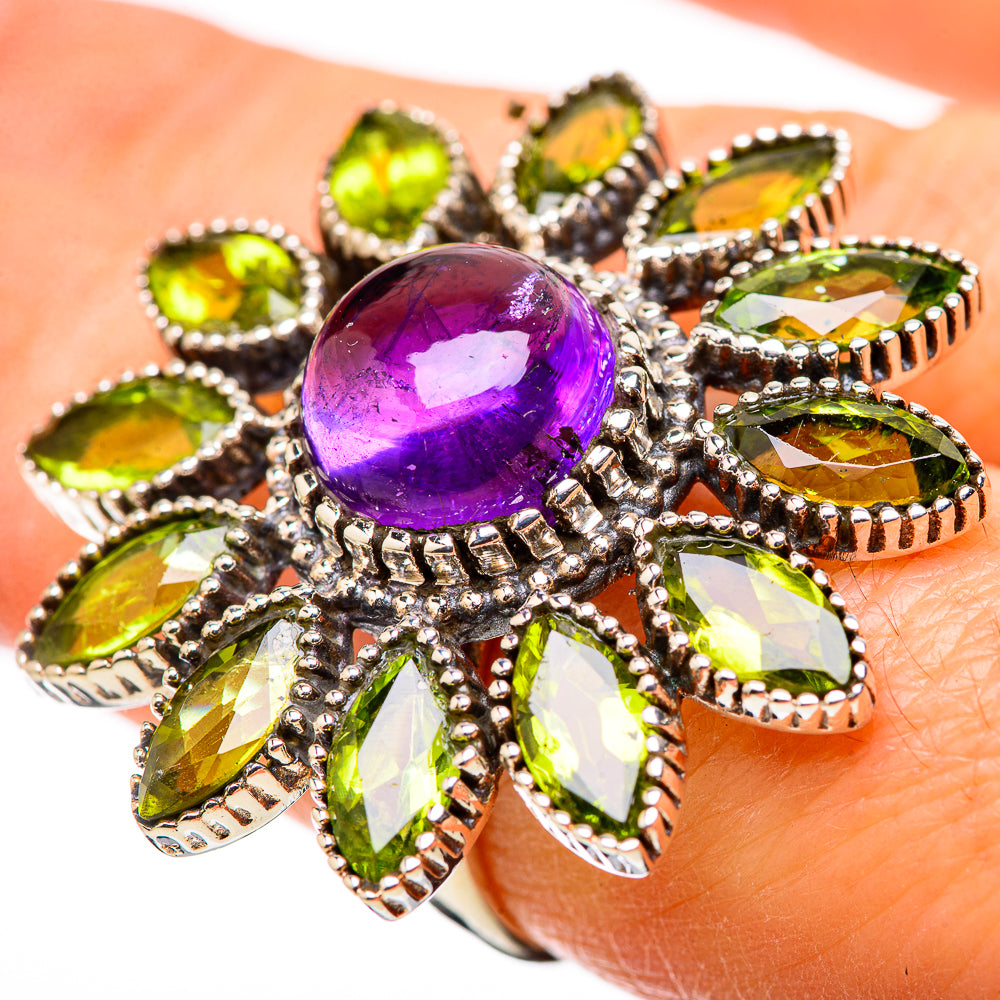 Amethyst Rings handcrafted by Ana Silver Co - RING131683