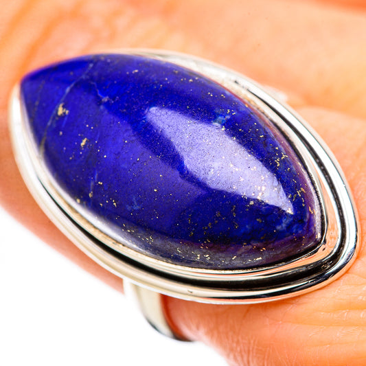 Lapis Lazuli Rings handcrafted by Ana Silver Co - RING131689