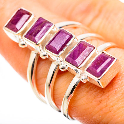 Ruby Rings handcrafted by Ana Silver Co - RING131694