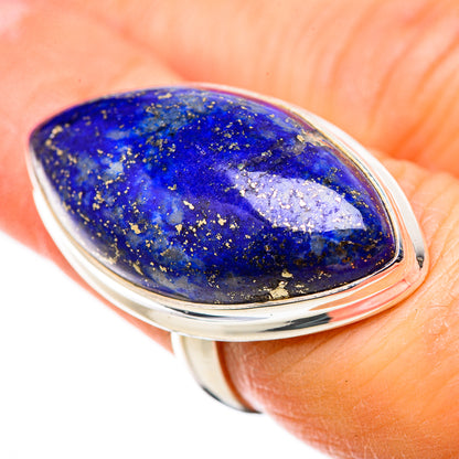 Lapis Lazuli Rings handcrafted by Ana Silver Co - RING131734