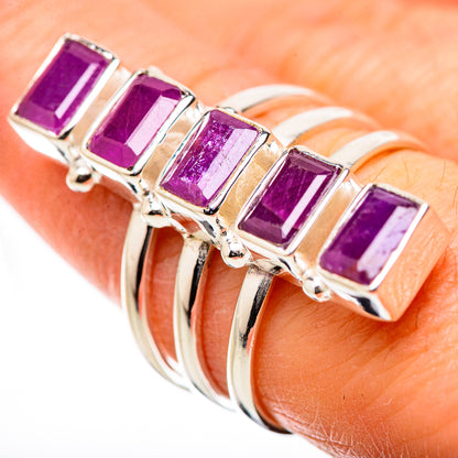 Ruby Rings handcrafted by Ana Silver Co - RING131741