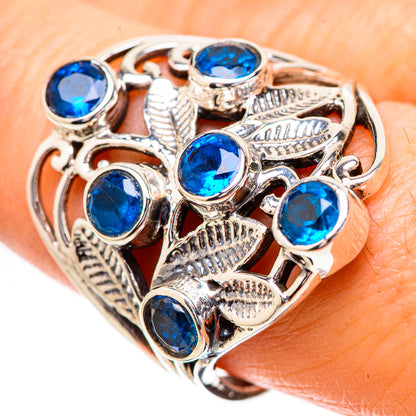 Swiss Blue Topaz Rings handcrafted by Ana Silver Co - RING131798