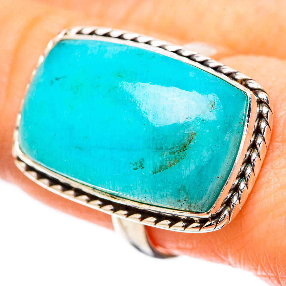 Amazonite Rings handcrafted by Ana Silver Co - RING131821