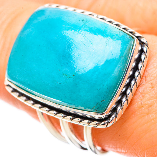 Amazonite Rings handcrafted by Ana Silver Co - RING131829