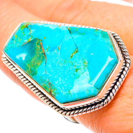 Chrysocolla Rings handcrafted by Ana Silver Co - RING131857