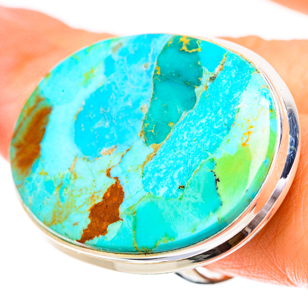 Chrysocolla Rings handcrafted by Ana Silver Co - RING131858