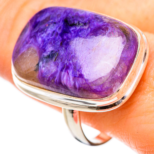 Charoite Rings handcrafted by Ana Silver Co - RING131865