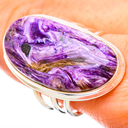 Charoite Rings handcrafted by Ana Silver Co - RING131866