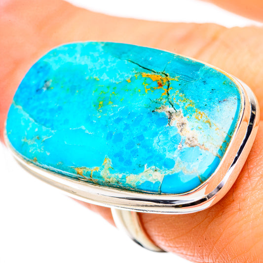 Chrysocolla Rings handcrafted by Ana Silver Co - RING131877