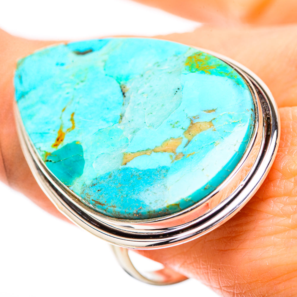 Chrysocolla Rings handcrafted by Ana Silver Co - RING131880