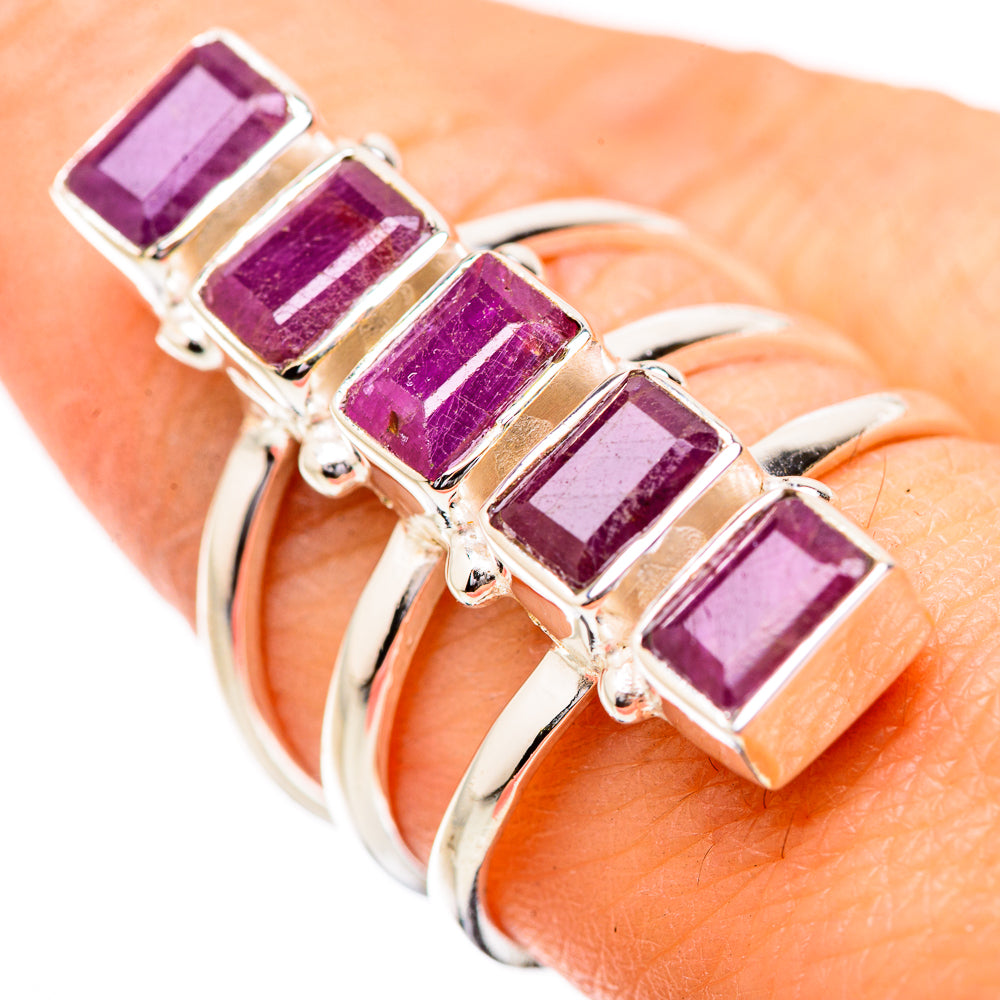 Ruby Rings handcrafted by Ana Silver Co - RING131905