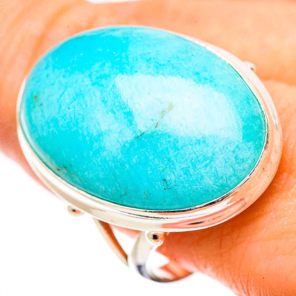 Amazonite Rings handcrafted by Ana Silver Co - RING131916