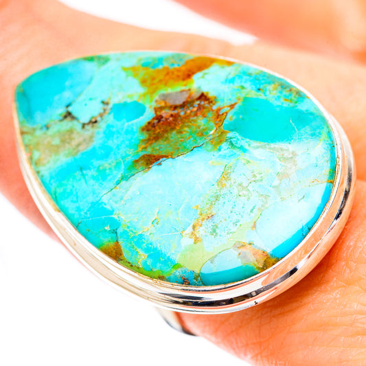Chrysocolla Rings handcrafted by Ana Silver Co - RING131917