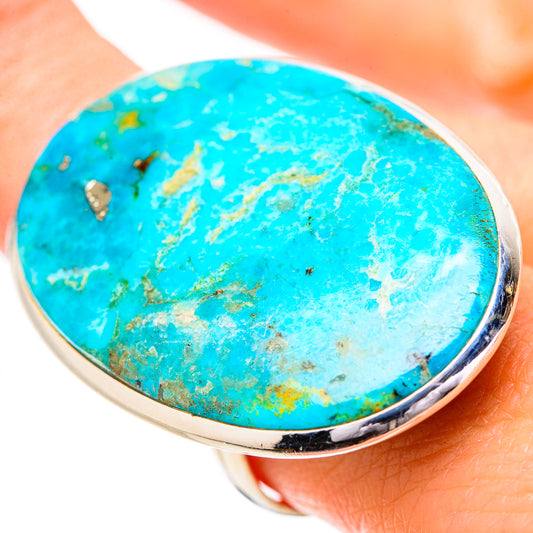 Chrysocolla Rings handcrafted by Ana Silver Co - RING131918