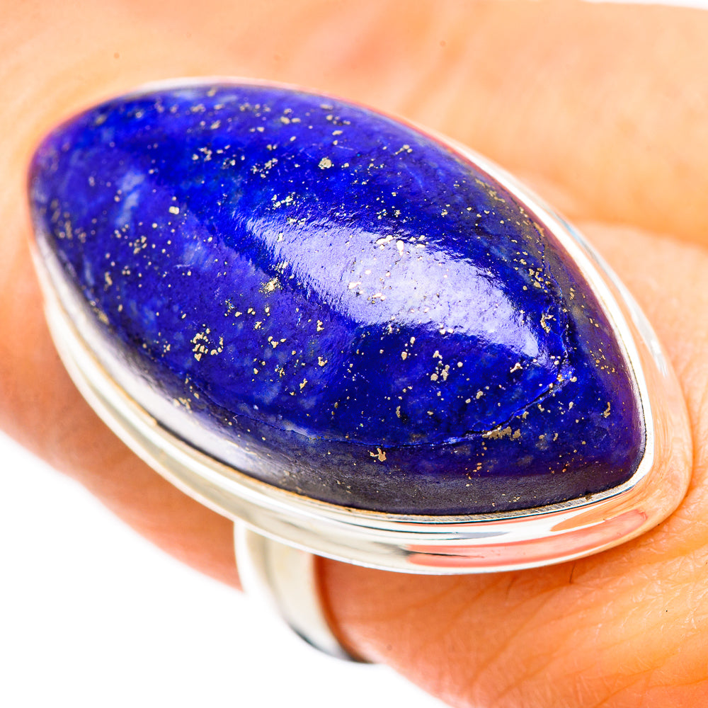 Lapis Lazuli Rings handcrafted by Ana Silver Co - RING131919